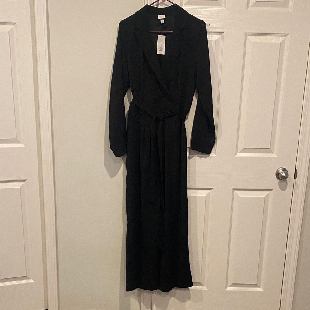 a new day Black Long Sleeve jumpsuit